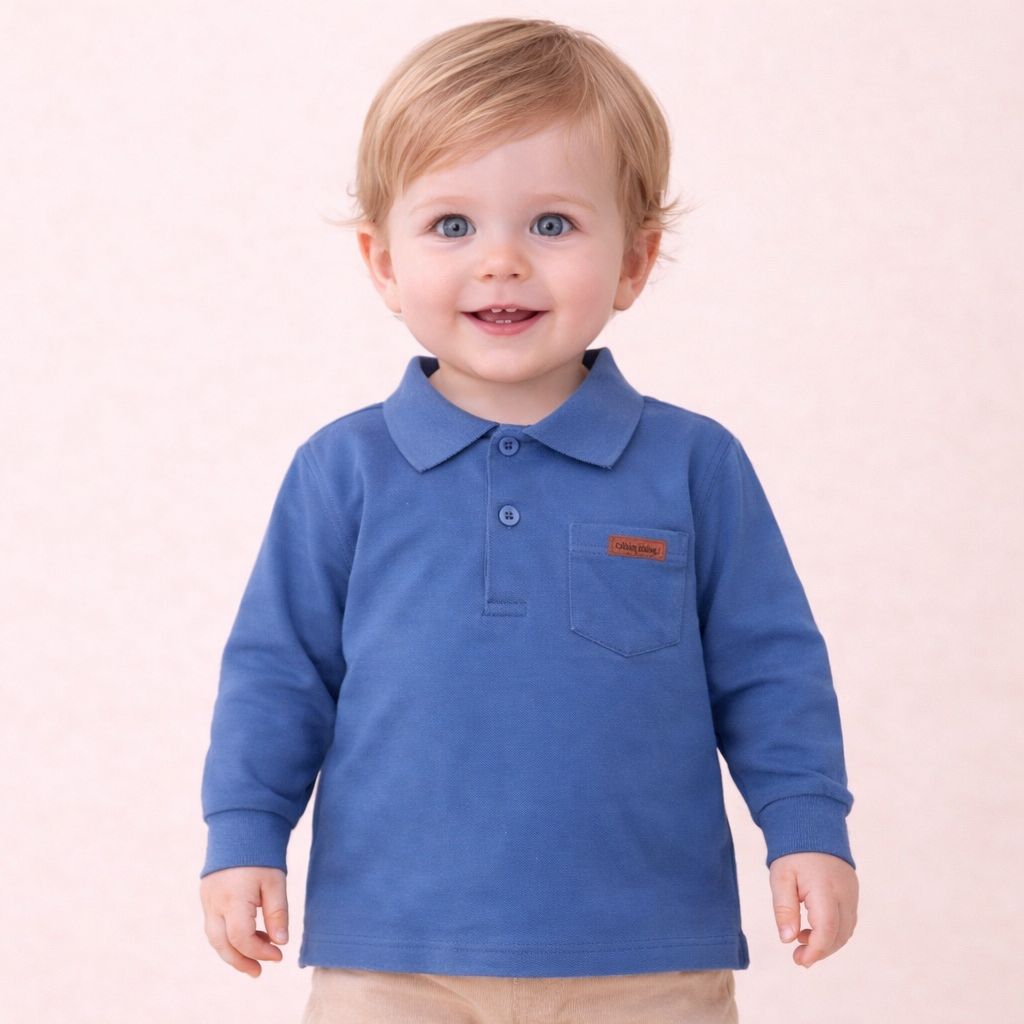 Polo M/Larga Camisero C/E