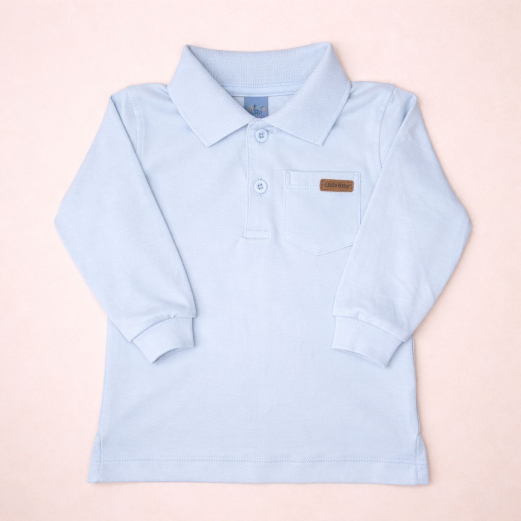 Polo M/Larga Camisero C/E