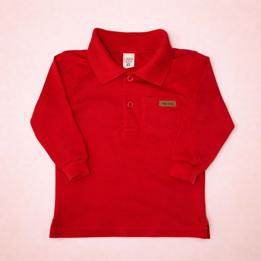 Polo M/Larga Camisero C/E