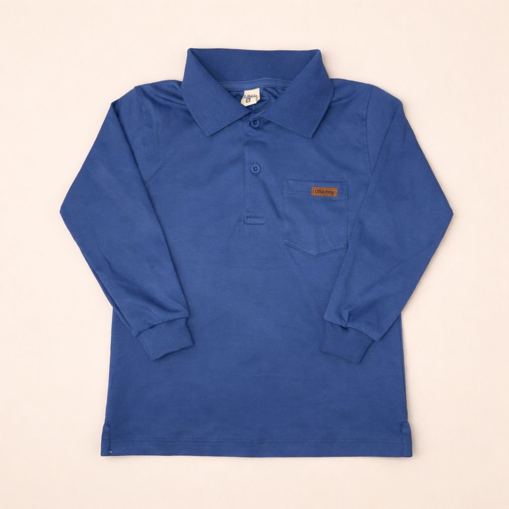 Polo M/Larga Camisero C/E