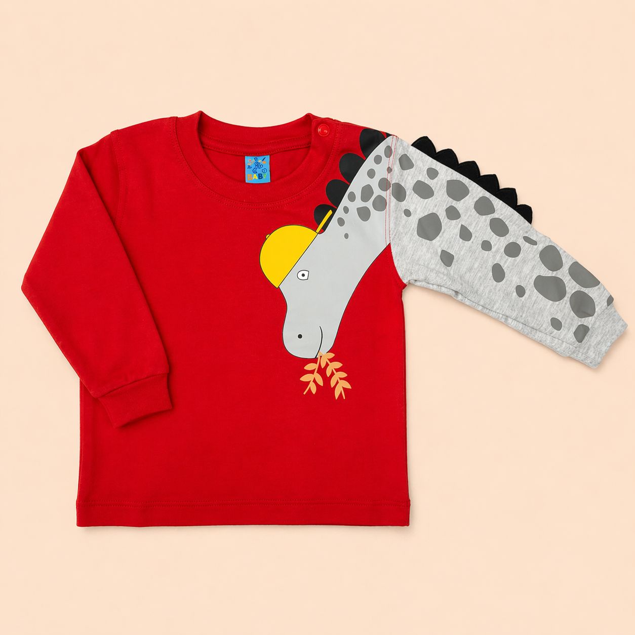 Polo M/Larga Dino Hierba