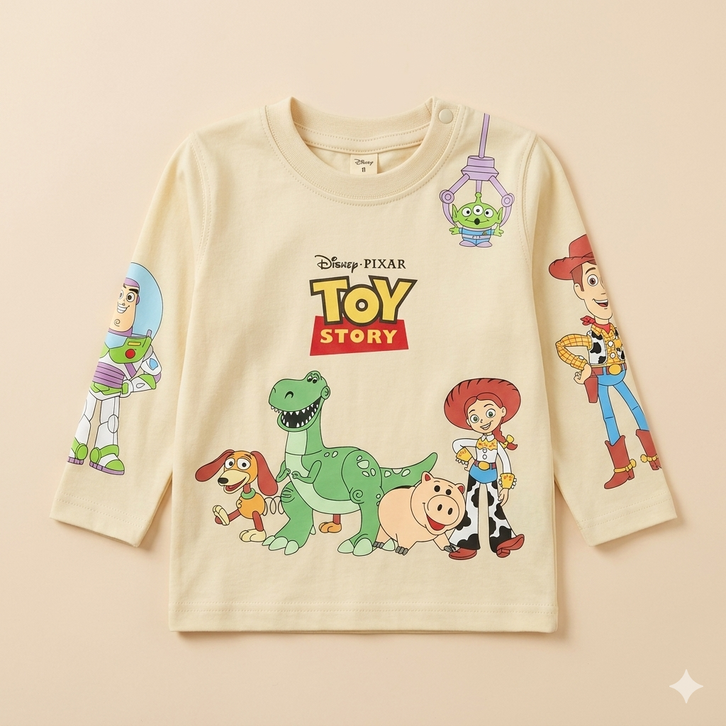 Polo M/Larga Toy Story