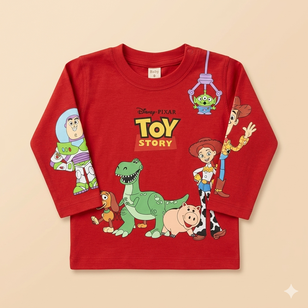 Polo M/Larga Toy Story