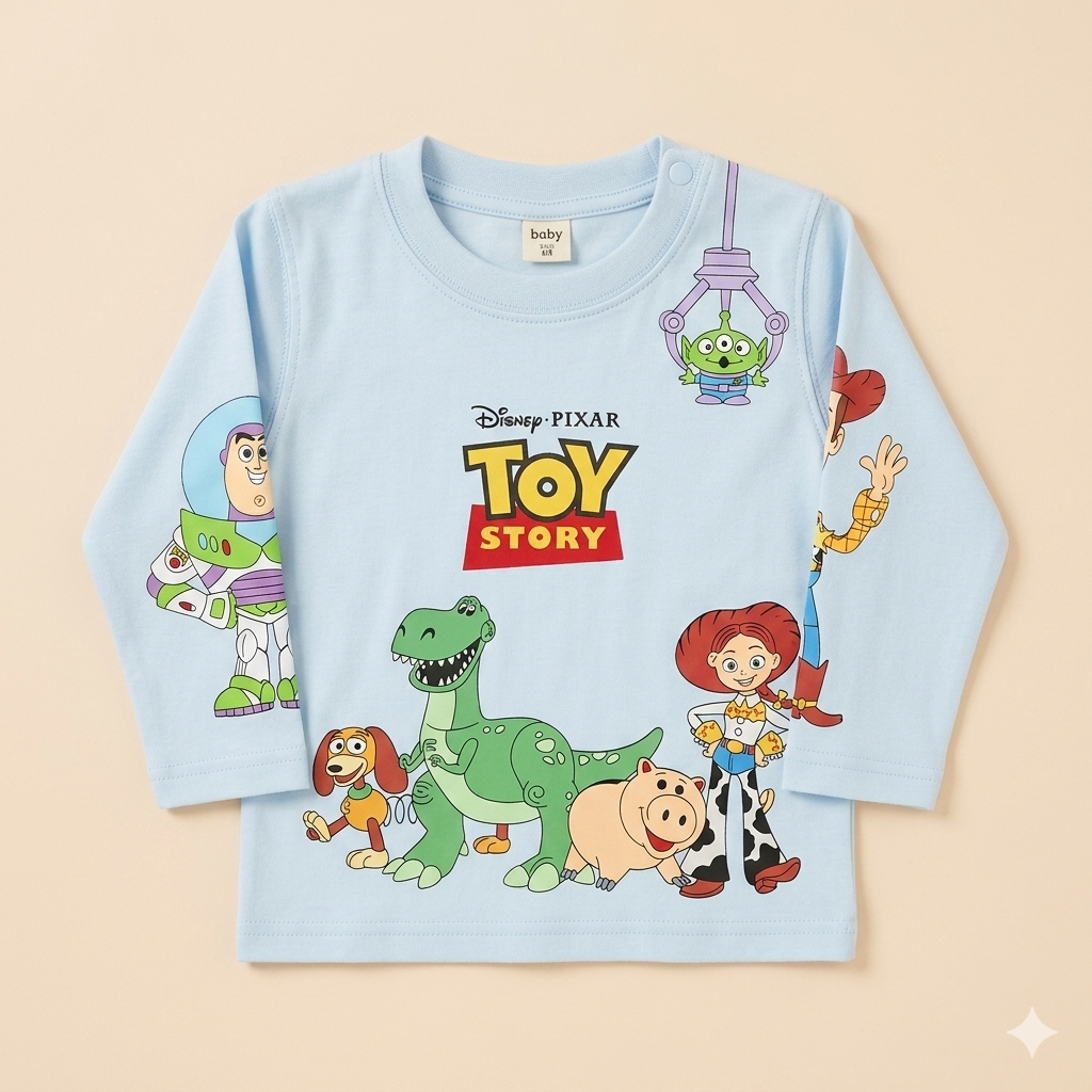 Polo M/Larga Toy Story