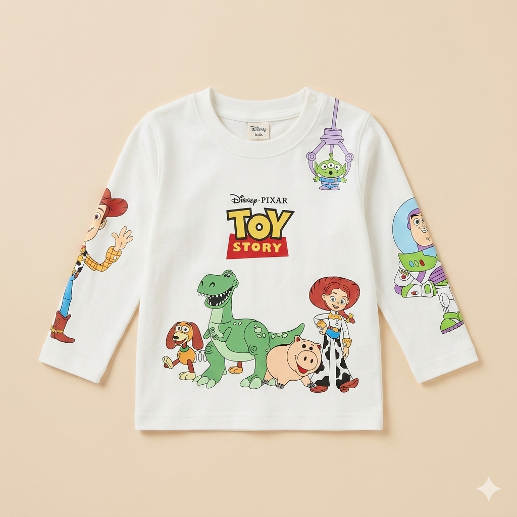 Polo M/Larga Toy Story