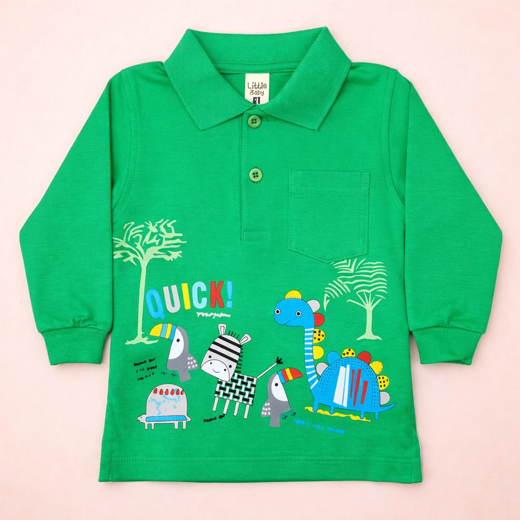 Polo M/Larga Camisero Safari