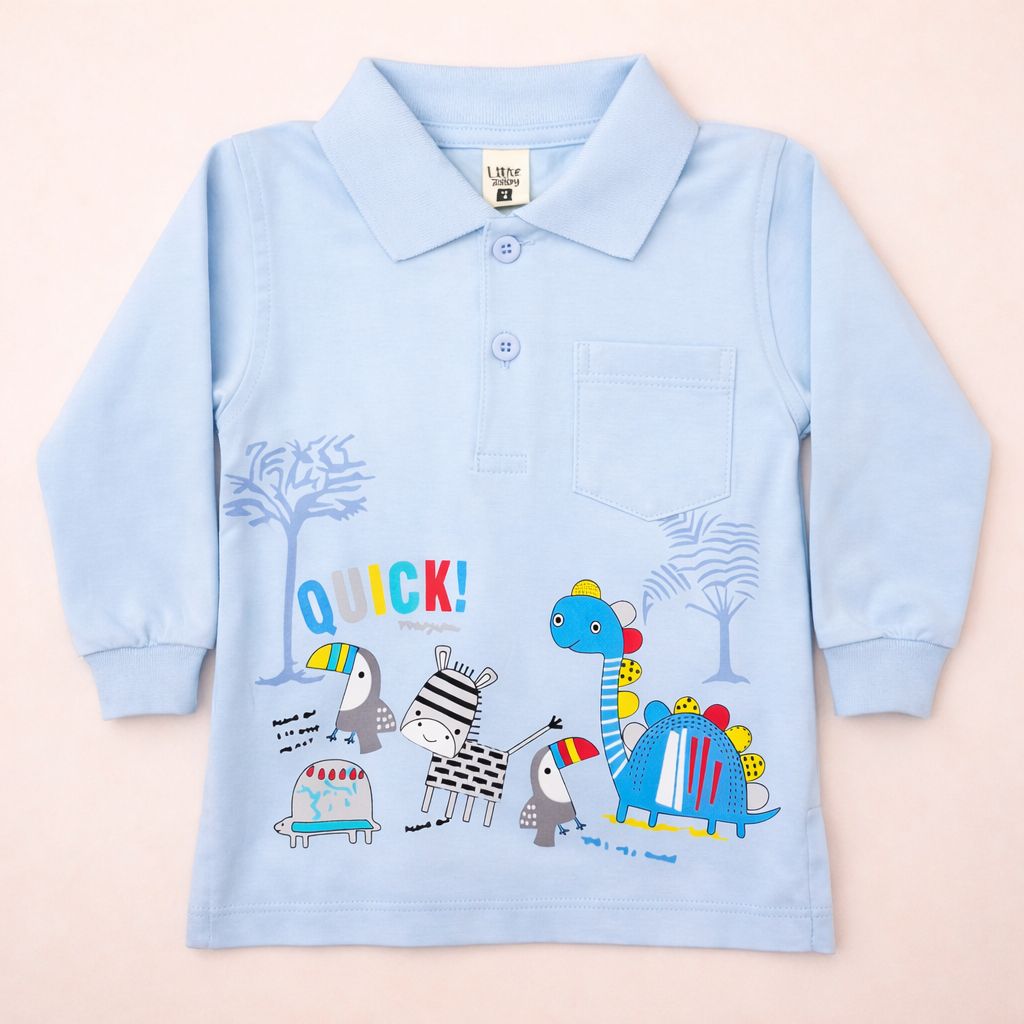 Polo M/Larga Camisero Safari