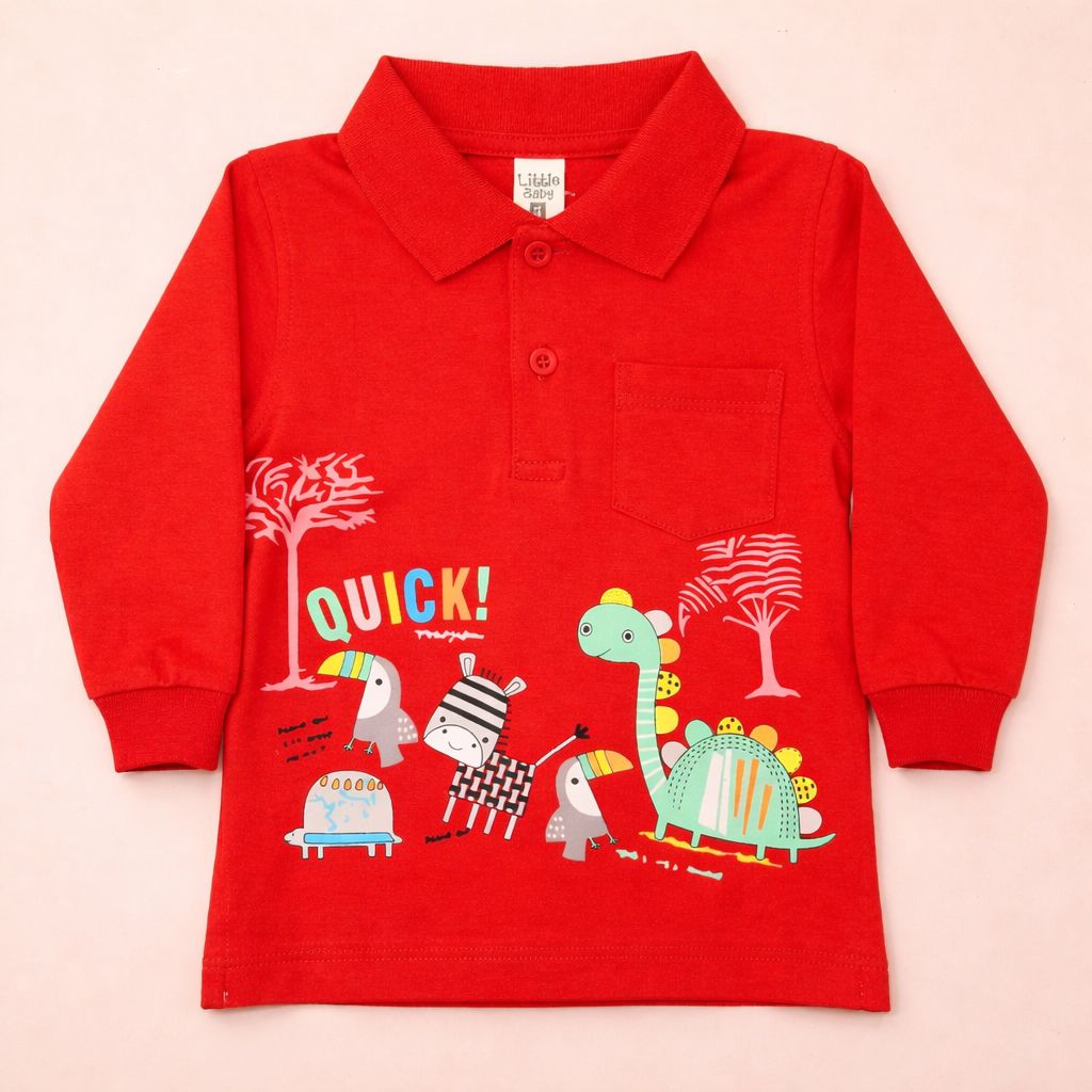 Polo M/Larga Camisero Safari